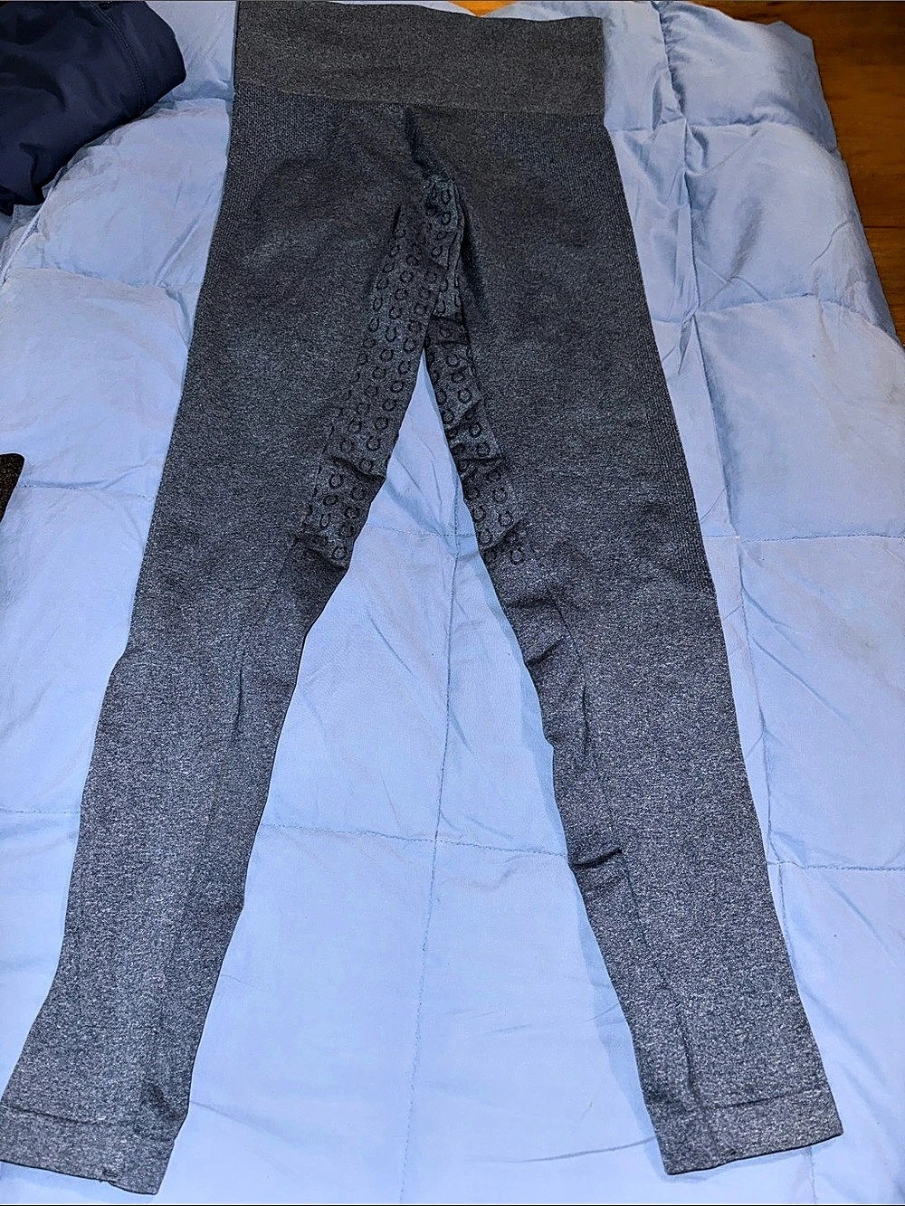 horze Women's Gray Riding Leggings Size  Like New